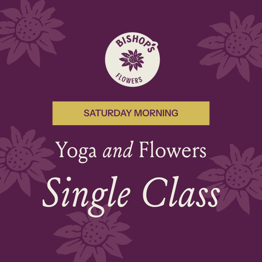 Yoga & Flowers Saturday Single Class
