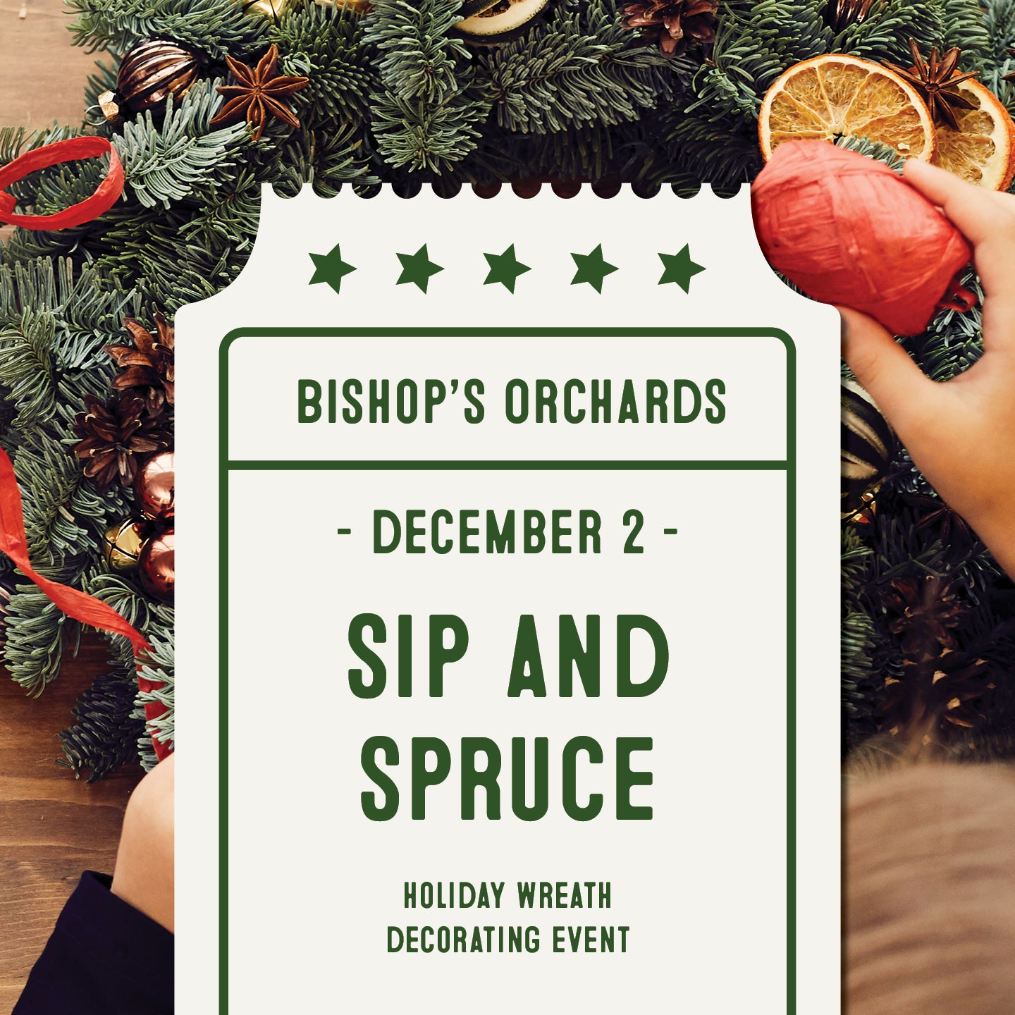 Sip & Spruce - December 2nd